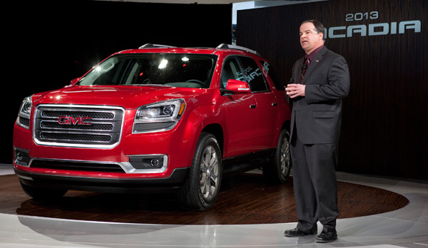 GMC Rolls Out 2013 Acadia and Acadia Denali At Chicago Auto Show