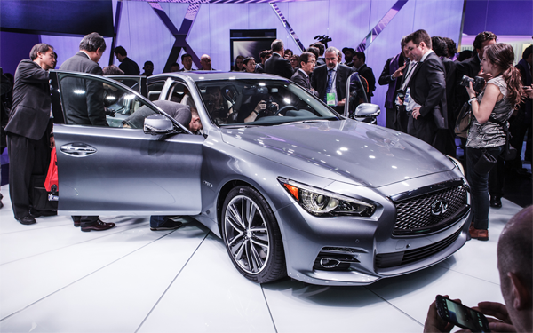 infiniti fully-electric crossover