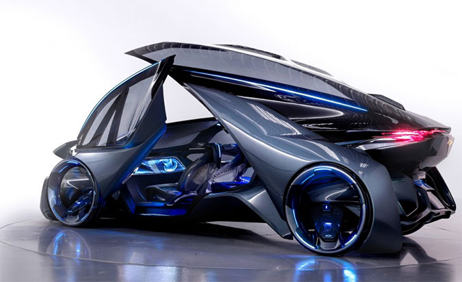 Chevrolet FNR Autonomous concept