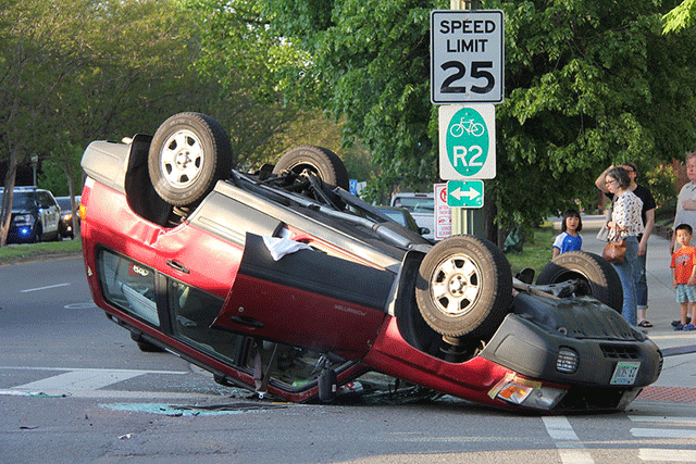 most common car accidents