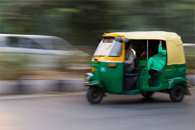Auto Rickshaw in India
