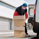 car delivery driver