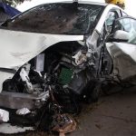 damage after a car crash
