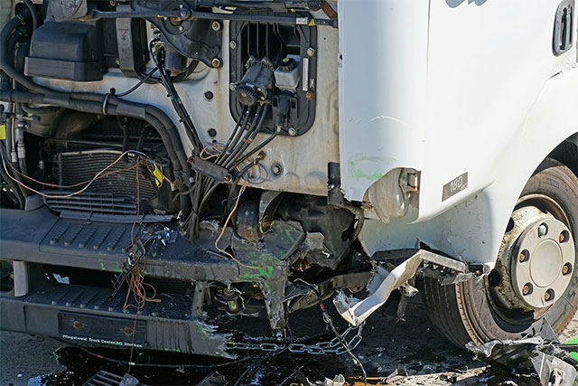 involved in a truck accident