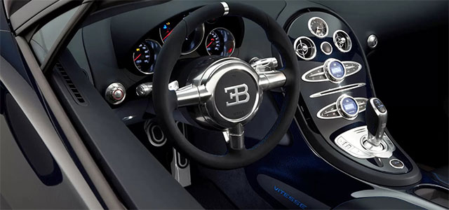bugatti veyron interior
