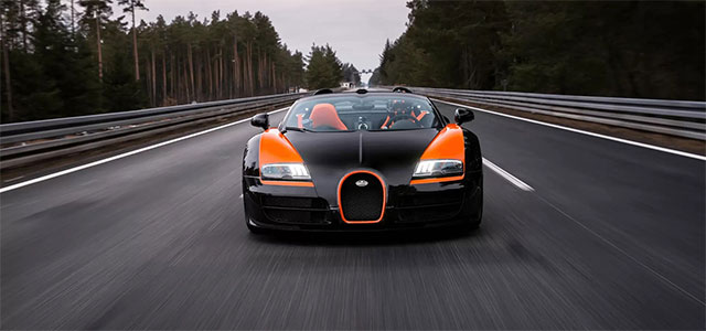 bugatti veyron top speed