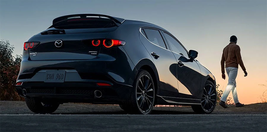 the compact Mazda3