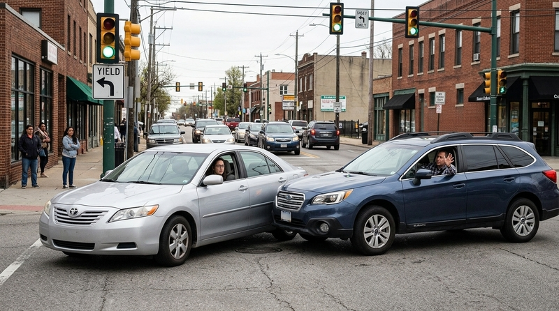 driver fails to yield